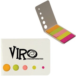 White 125 Mini Sticky Flag Booklet