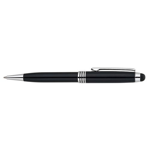 Black 2 in 1 Ballpoint Pen and Stylus