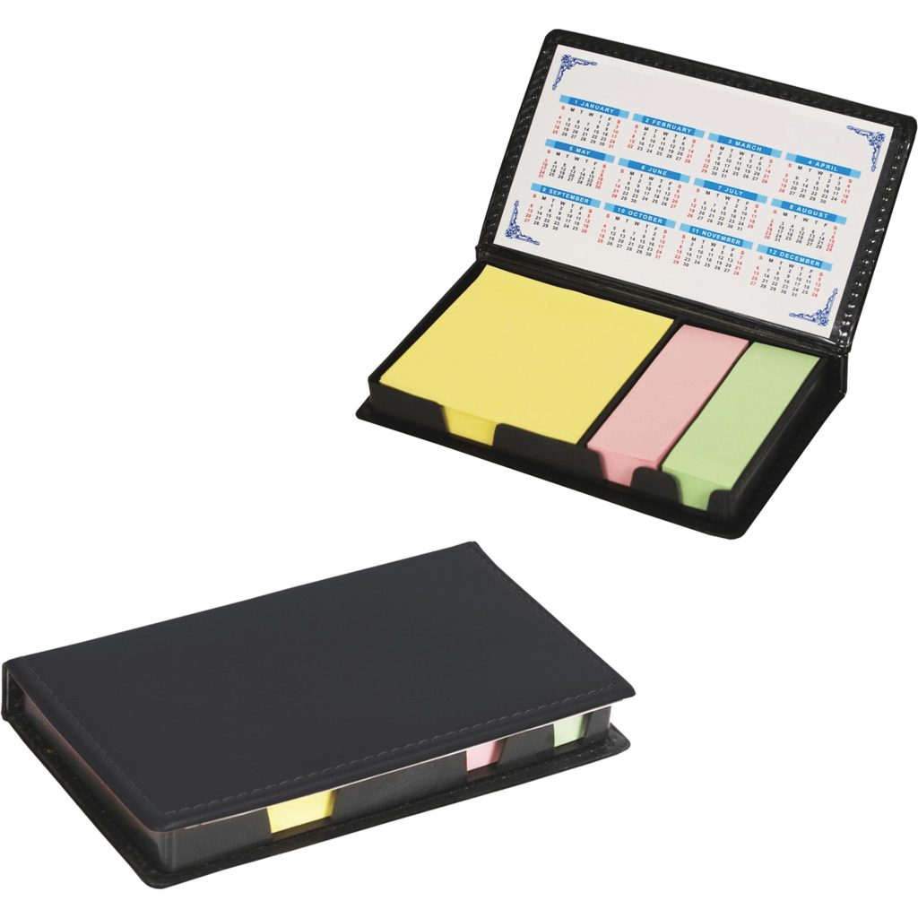 Marketing 450 Sticky Note Organizers - Promotional Pens Singapore - Gifts VV Your design screen printed 客製 - Promotional Pens Singapore - Gifts VV Black 450 Sticky Note Organizer