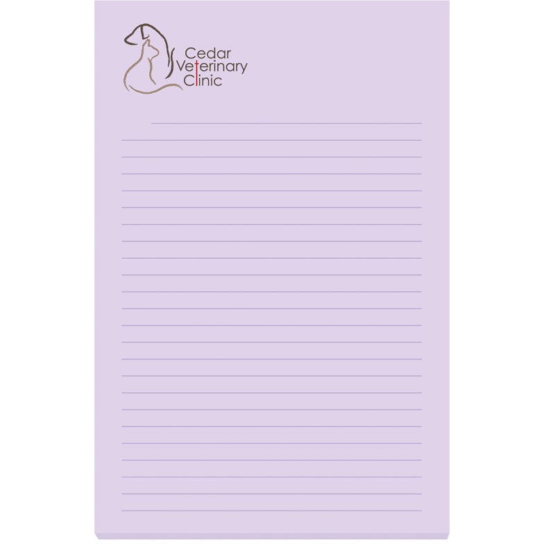 Imprinted Adhesive Sticky Note Pads - Promotional Pens Singapore - Gifts VV Free Setup 客製 - Promotional Pens Singapore - Gifts VV White Adhesive Sticky Note Pad