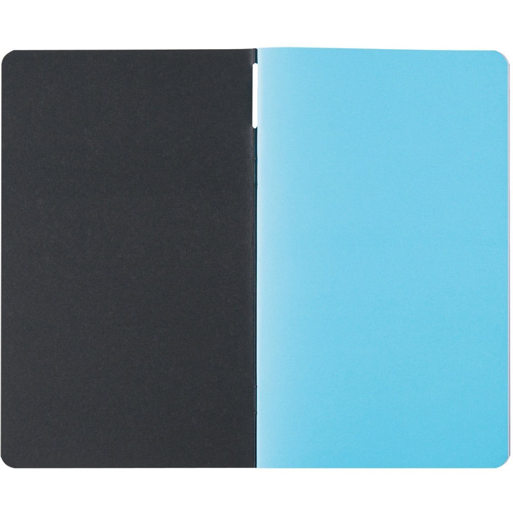 Custom Script Notebooks - Promotional Pens Singapore - Gifts VV Available in 4 amazing item colors 客製 - Promotional Pens Singapore - Gifts VV Black / Light Blue Script Notebook