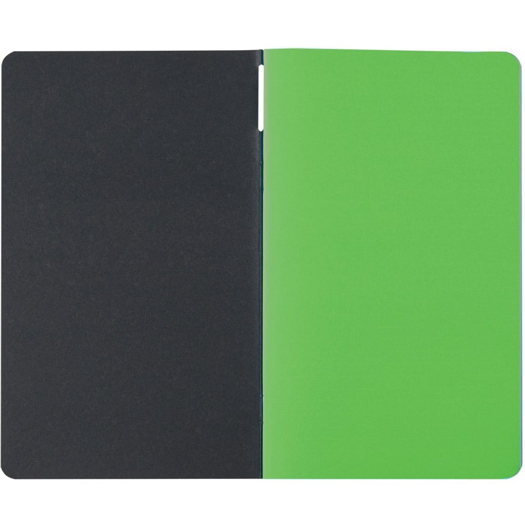Custom Script Notebooks - Promotional Pens Singapore - Gifts VV Available in 4 amazing item colors 客製 - Promotional Pens Singapore - Gifts VV Black / Lime Green Script Notebook