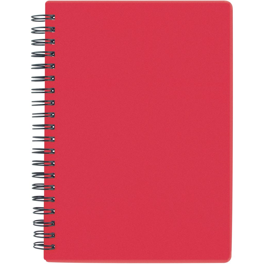 Custom Translucent Notebooks - Promotional Pens Singapore - Gifts VV Available in 9 amazing item colors 客製 - Promotional Pens Singapore - Gifts VV Red Translucent Notebook
