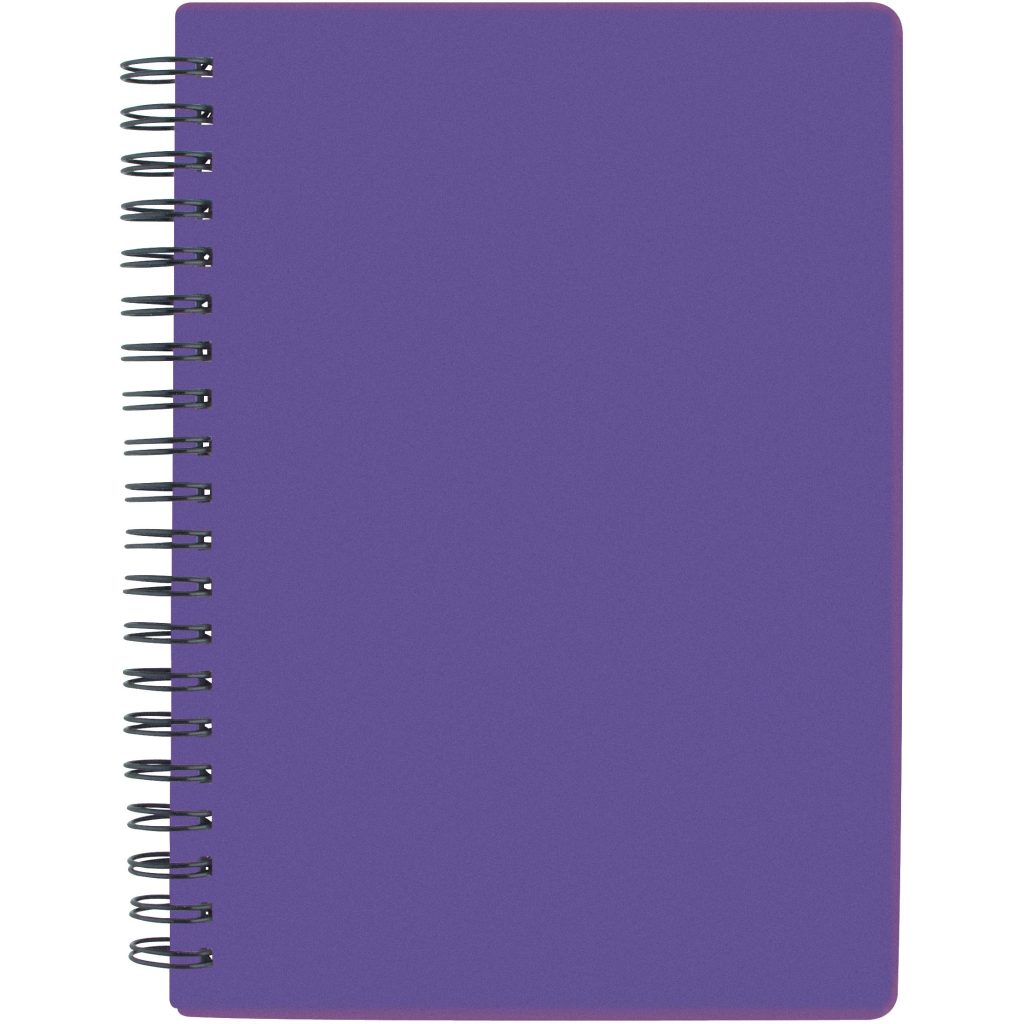 Custom Translucent Notebooks - Promotional Pens Singapore - Gifts VV Available in 9 amazing item colors 客製 - Promotional Pens Singapore - Gifts VV Purple Translucent Notebook