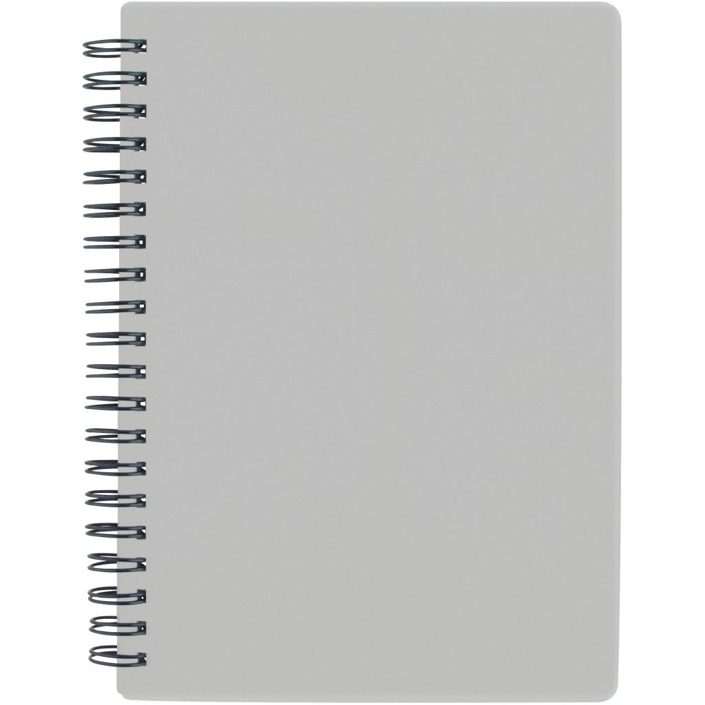 Custom Translucent Notebooks - Promotional Pens Singapore - Gifts VV Available in 9 amazing item colors 客製 - Promotional Pens Singapore - Gifts VV Silver Translucent Notebook