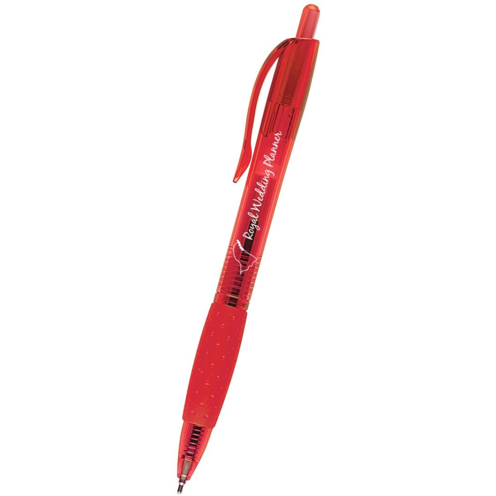 Giveaway Addison Sleek Write Pens - Promotional Pens Singapore - Gifts VV Available in 8 amazing item colors 客製 - Promotional Pens Singapore - Gifts VV Red Addison Sleek Write Pen