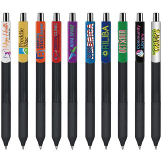 Black Alamo Gel Pen with XL Clip