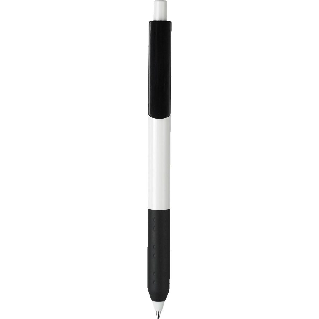 White / Black Alamo Prime Pen with XL Clip
