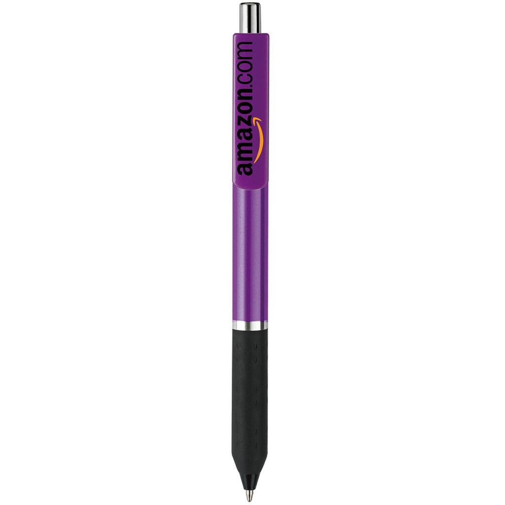 Purple / Black Alamo Shine Pen with XL Clip