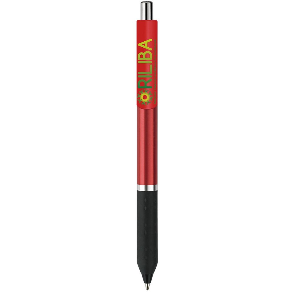 Red / Black Alamo Shine Pen with XL Clip