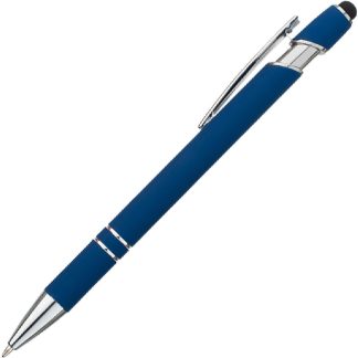 Blue Alexandria Satin Touch Stylus Pen