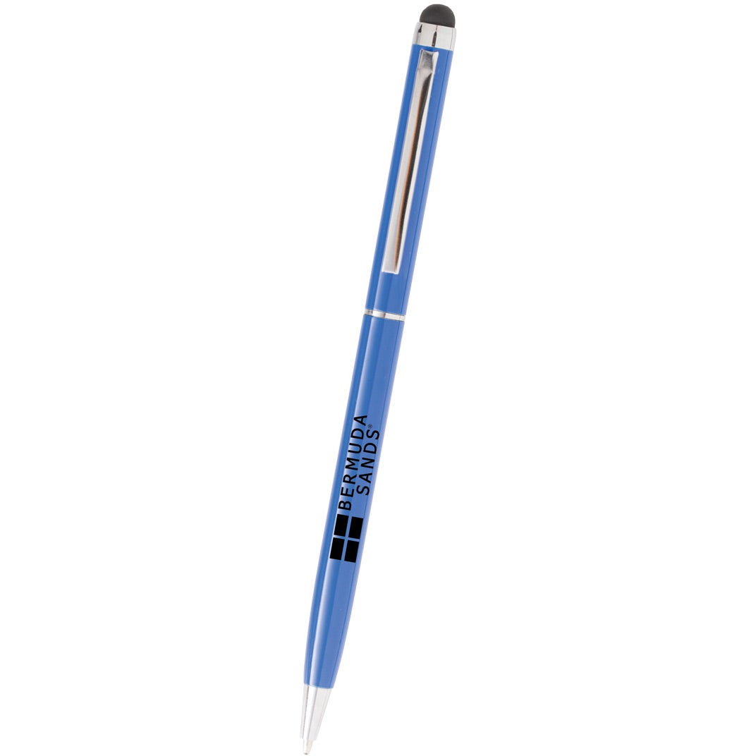 Marketing Allison Stylus Pens - Promotional Pens Singapore - Gifts VV Free Shipping 客製 - Promotional Pens Singapore - Gifts VV Blue Allison Stylus Pen