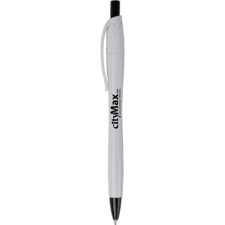 White / Black Altadena Antimicrobial Pen
