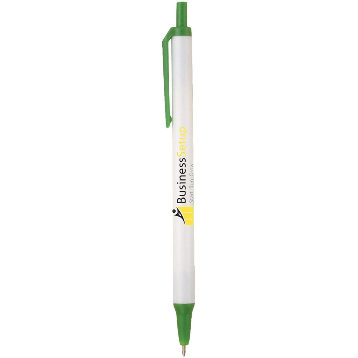 Promotional Amber Pens - Promotional Pens Singapore - Gifts VV Free Shipping 客製 - Promotional Pens Singapore - Gifts VV White / Green Amber Pen
