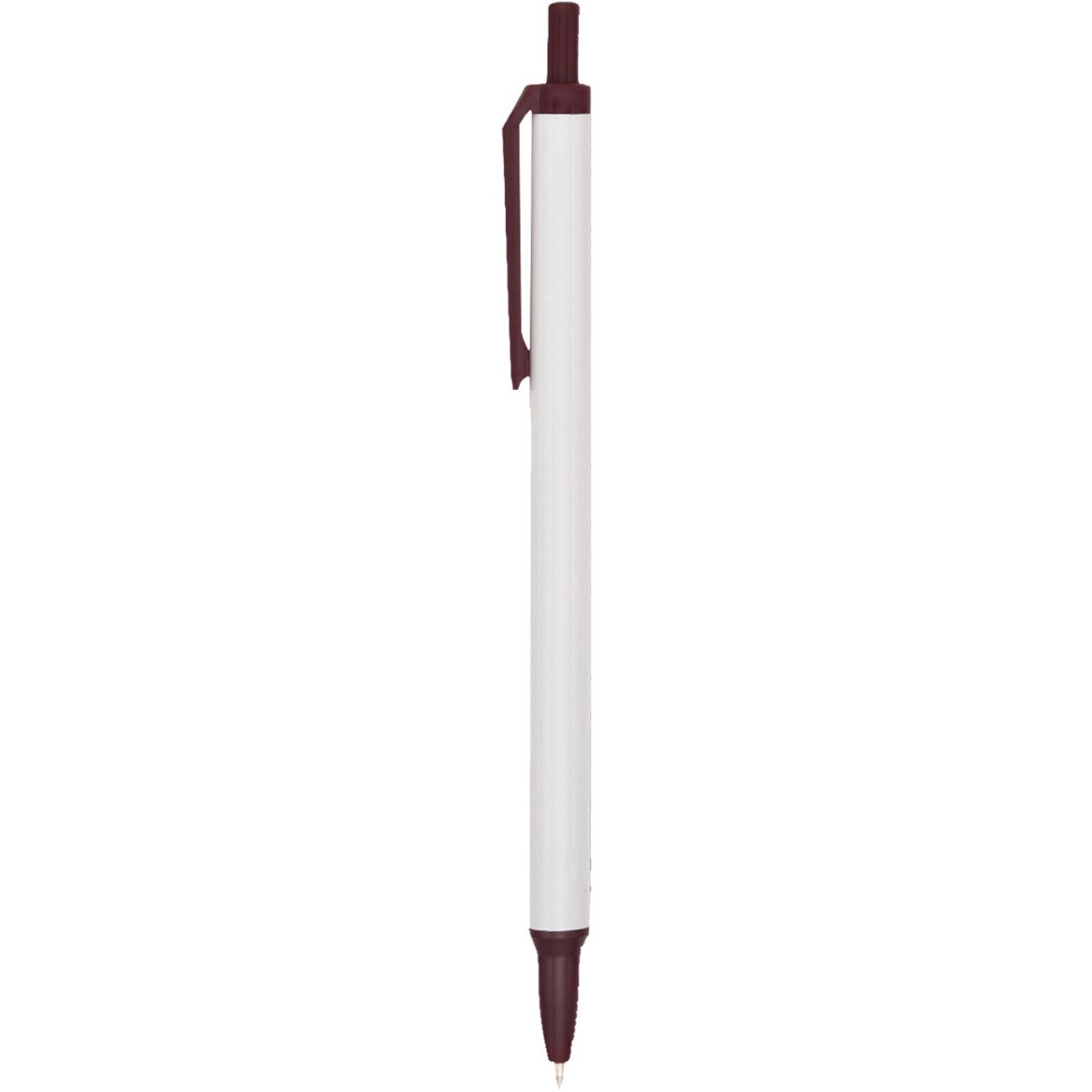 Promotional Amber Pens - Promotional Pens Singapore - Gifts VV Free Shipping 客製 - Promotional Pens Singapore - Gifts VV White / Burgundy Amber Pen