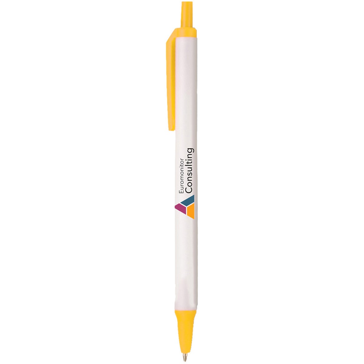 Promotional Amber Pens - Promotional Pens Singapore - Gifts VV Free Shipping 客製 - Promotional Pens Singapore - Gifts VV White / Yellow Amber Pen