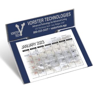 Navy America's Beauty Desk Calendar