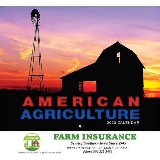 See Item American Agriculture Wall Calendar