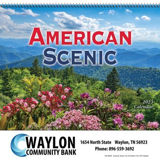 See Item American Scenic Wall Calendar
