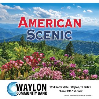 See Item American Scenic Wall Calendar