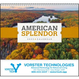 See Item American Splendor Pocket Calendar