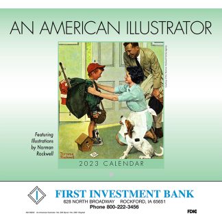 See Item An American Illustrator Wall Calendar