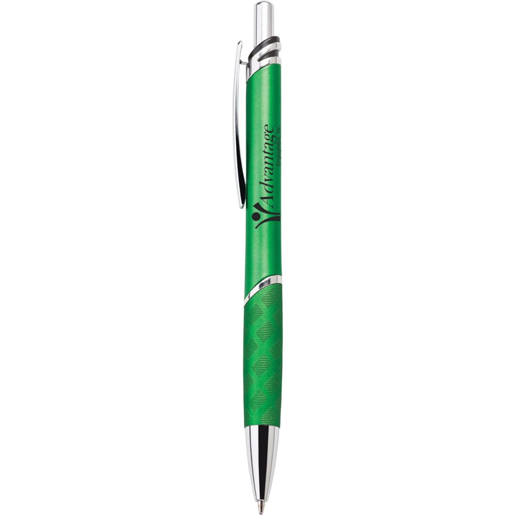 Logo Andy Ballpoint Pens - Promotional Pens Singapore - Gifts VV Available in 5 awesome item colors 客製 - Promotional Pens Singapore - Gifts VV Green Andy Ballpoint Pen