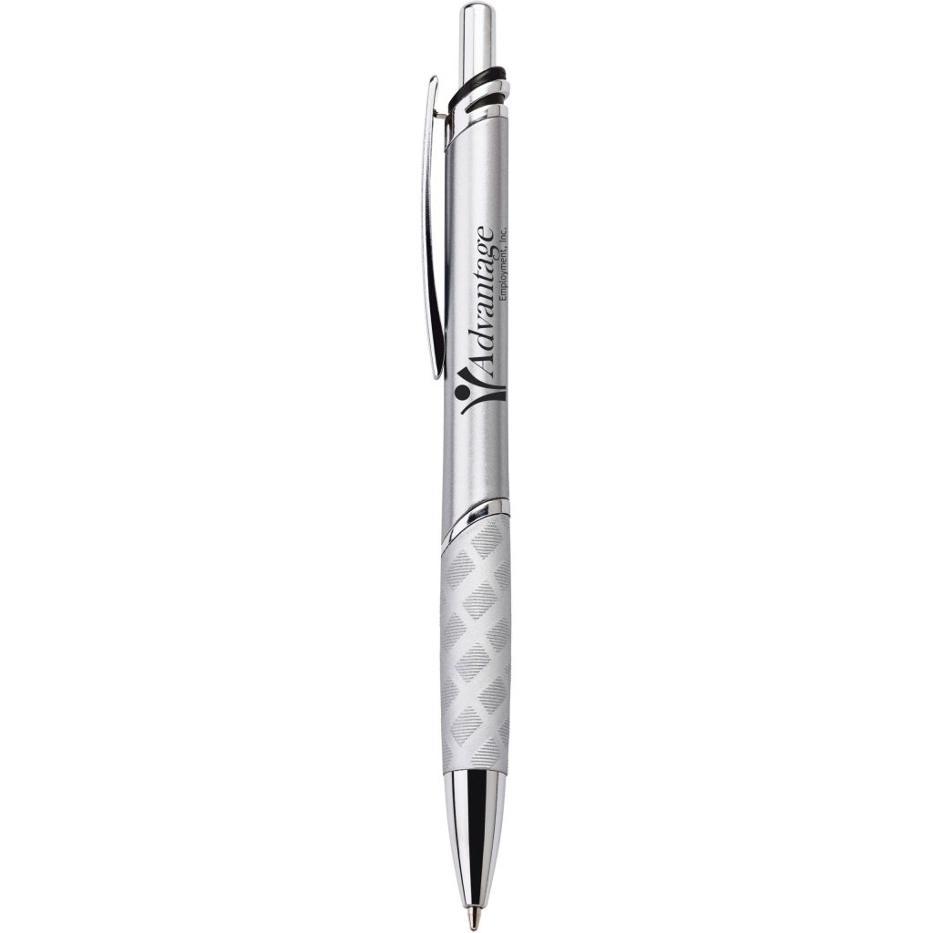 Logo Andy Ballpoint Pens - Promotional Pens Singapore - Gifts VV Available in 5 awesome item colors 客製 - Promotional Pens Singapore - Gifts VV Silver Andy Ballpoint Pen