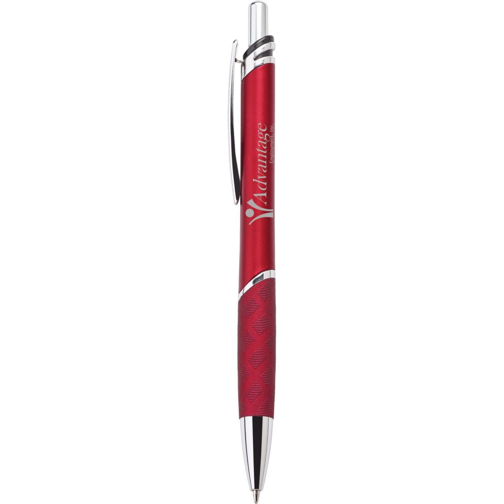 Logo Andy Ballpoint Pens - Promotional Pens Singapore - Gifts VV Available in 5 awesome item colors 客製 - Promotional Pens Singapore - Gifts VV Red Andy Ballpoint Pen