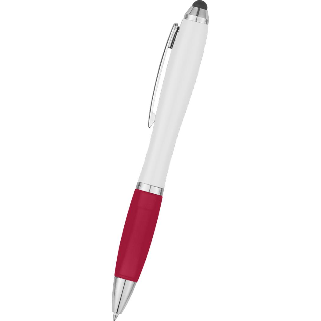 White / Red Antibacterial Stylus Pen
