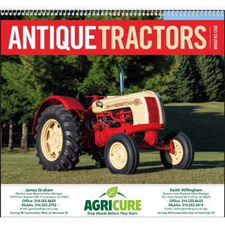 See Item Antique Tractors Appointment Calendar