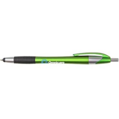 Lime Archer2 Rubber Stylus and Grip Pen