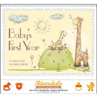 See Item Baby's First Year Appointment Calendar