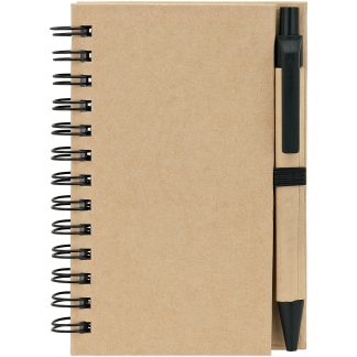 Tan / Black Baffin Bay Notebook and Pen