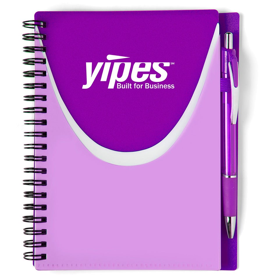 Promo Baja Notebook Sets - Promotional Pens Singapore - Gifts VV Available in 6 awesome item colors 客製 - Promotional Pens Singapore - Gifts VV Purple Baja Notebook Set