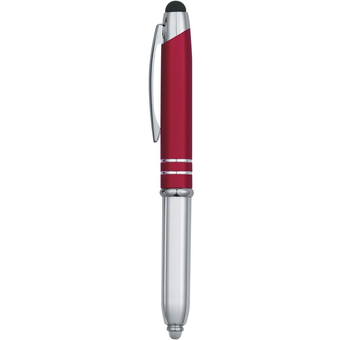 Customised Ballpoint Stylus Pens with Light - Promotional Pens Singapore - Gifts VV Available in 3 exciting item colors 客製 - Promotional Pens Singapore - Gifts VV Red Ballpoint Stylus Pen with Light