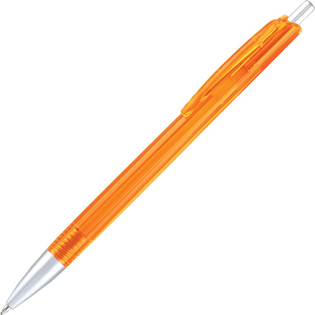 Orange Bargain Writer Translucent Pen