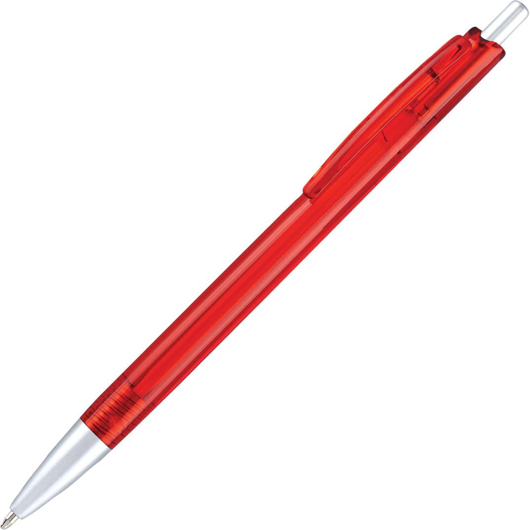 Red Bargain Writer Translucent Pen