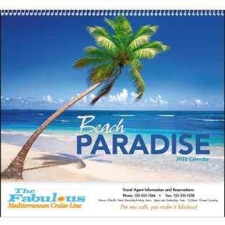 See Item Beach Paradise Calendar