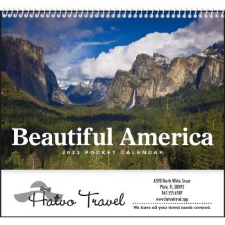See Item Beautiful America Pocket Calendar