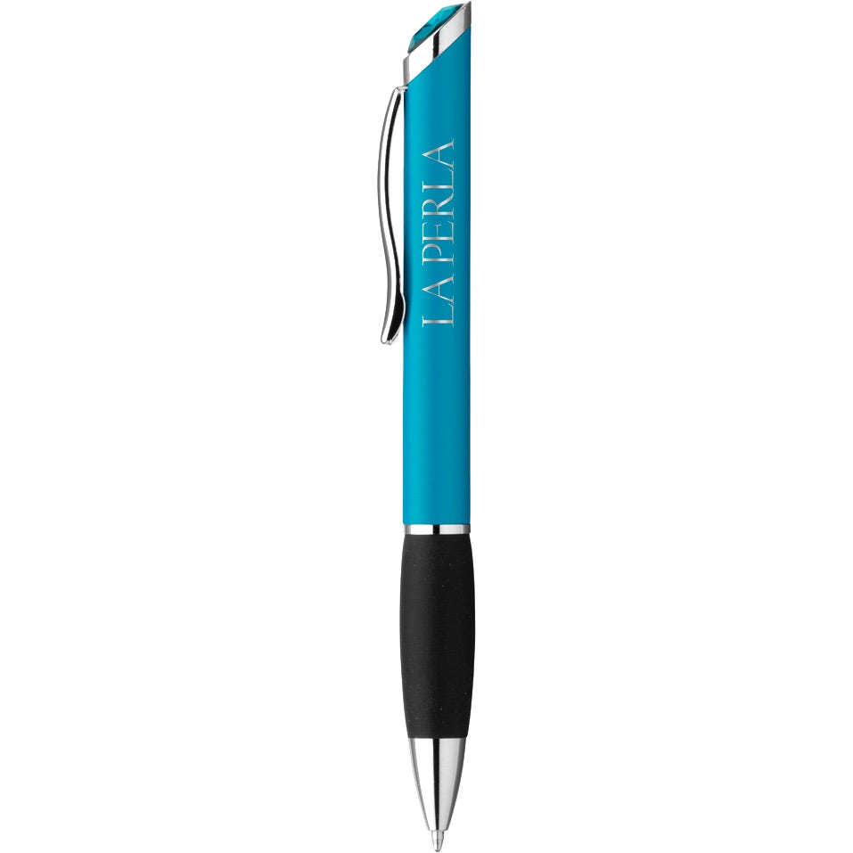 Imprinted Bella Mia Starlight Metal Ballpoint Pens - Promotional Pens Singapore - Gifts VV Available in 4 exciting item colors 客製 - Promotional Pens Singapore - Gifts VV Turquoise Bella Mia Starlight Metal Ballpoint Pen