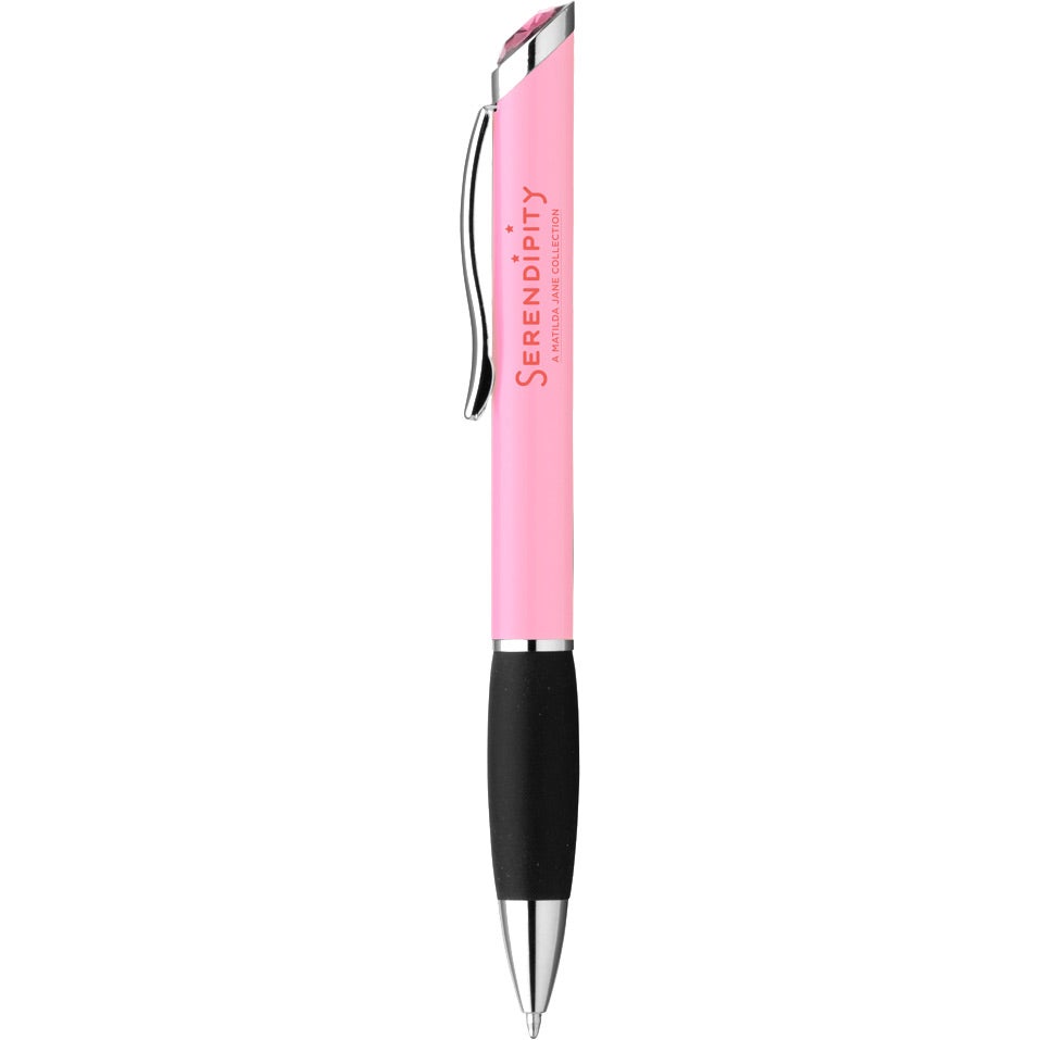 Imprinted Bella Mia Starlight Metal Ballpoint Pens - Promotional Pens Singapore - Gifts VV Available in 4 exciting item colors 客製 - Promotional Pens Singapore - Gifts VV Pink Bella Mia Starlight Metal Ballpoint Pen