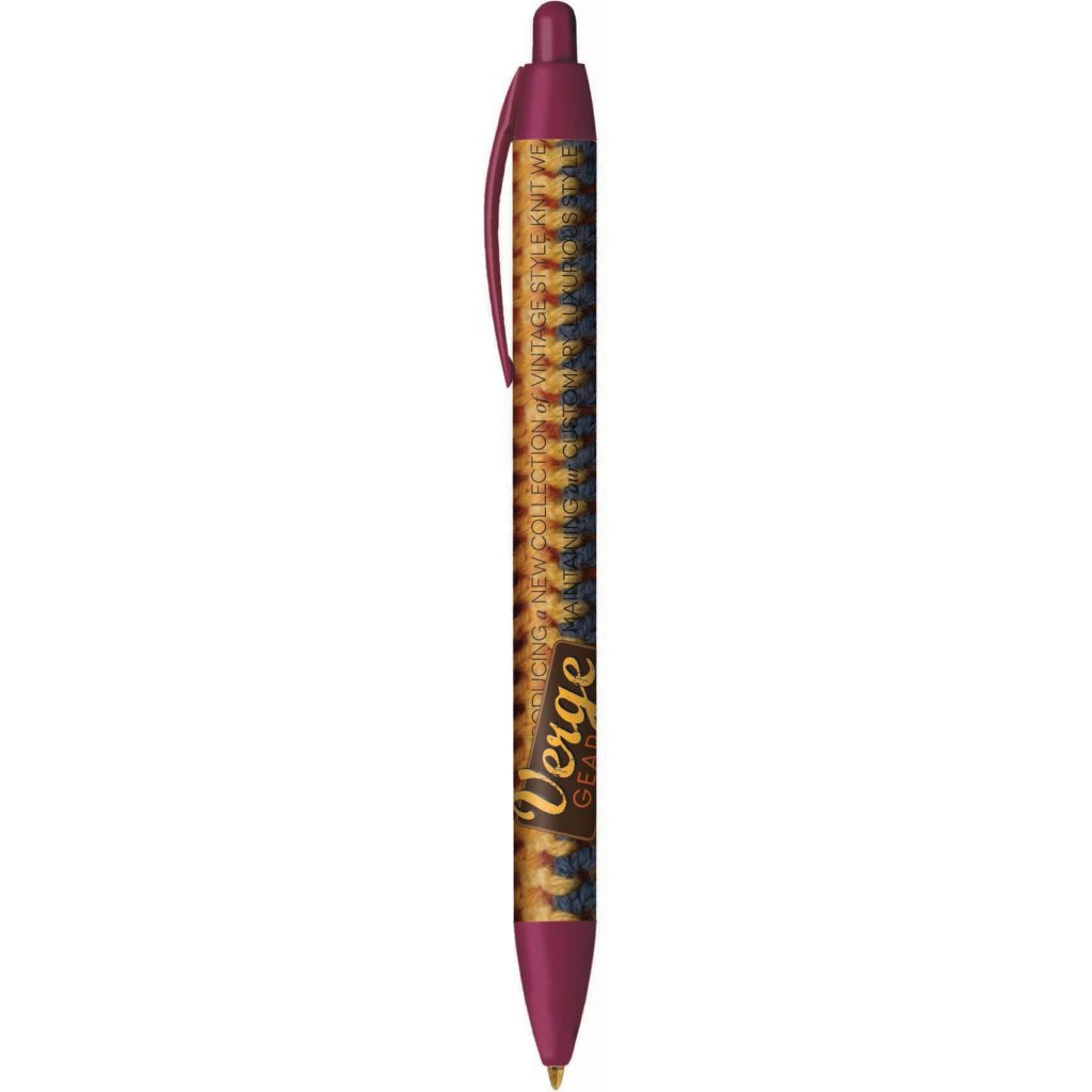 Customised WideBody Pens - Promotional Pens Singapore - Gifts VV Free Setup 客製 - Promotional Pens Singapore - Gifts VV Burgundy WideBody Pen