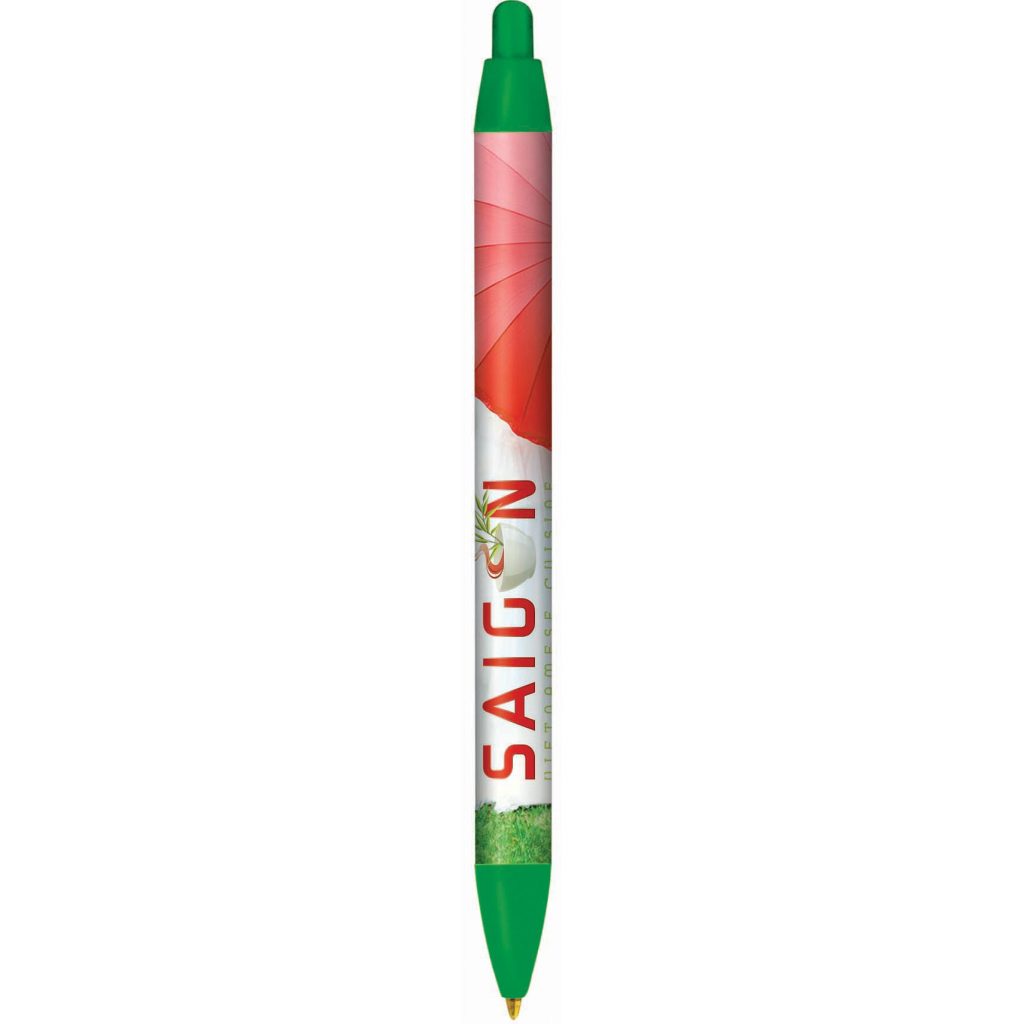 Customised WideBody Pens - Promotional Pens Singapore - Gifts VV Free Setup 客製 - Promotional Pens Singapore - Gifts VV Green WideBody Pen