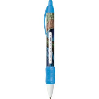 Blue / White Widebody Message Pen