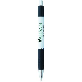 Black / White Souvenir Emblem Pen