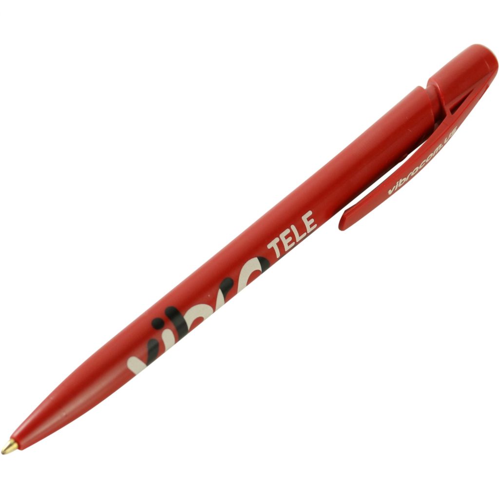 Red Bic Media Clic Pen