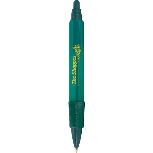 Logo Tri Stic WideBody Clear Grip Pens - Promotional Pens Singapore - Gifts VV Free Setup 客製 - Promotional Pens Singapore - Gifts VV Forest Green Tri Stic WideBody Clear Grip Pen