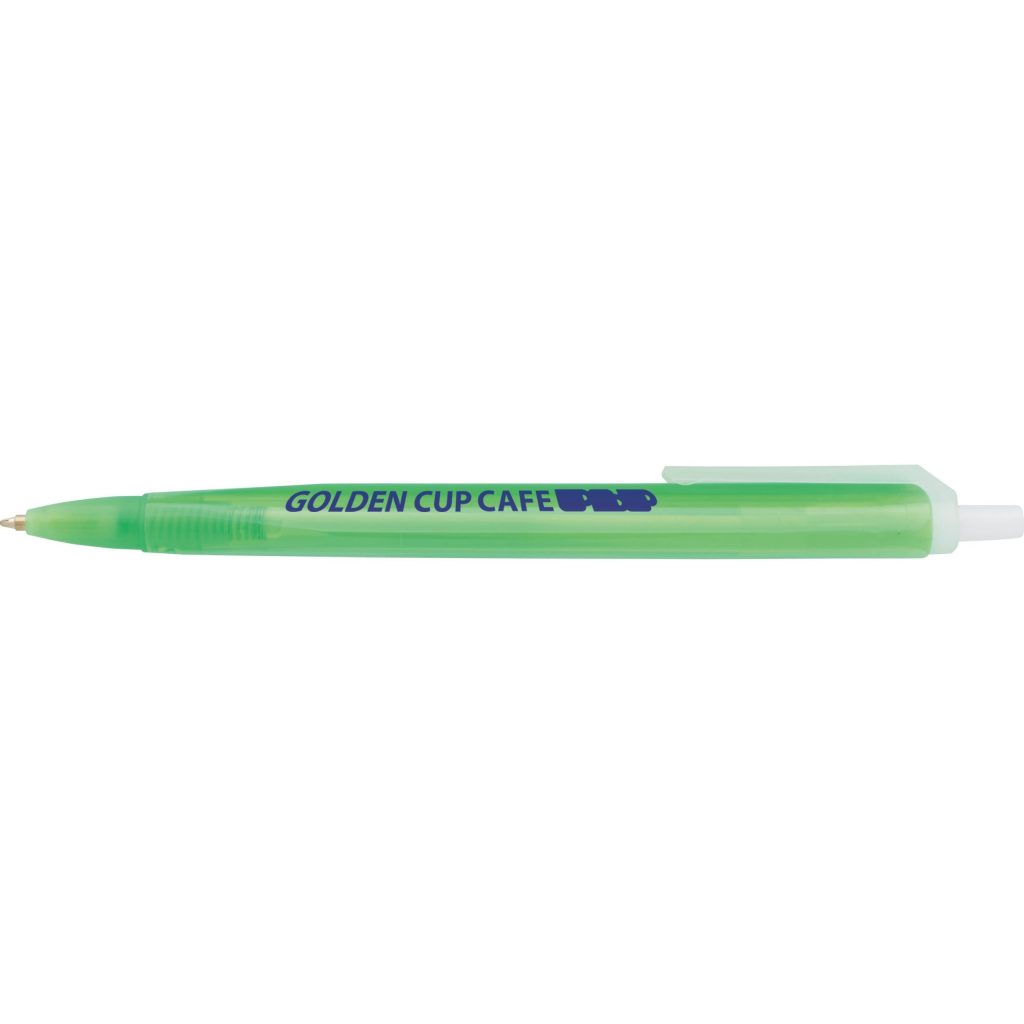 Green Tri Stic Clear Pen