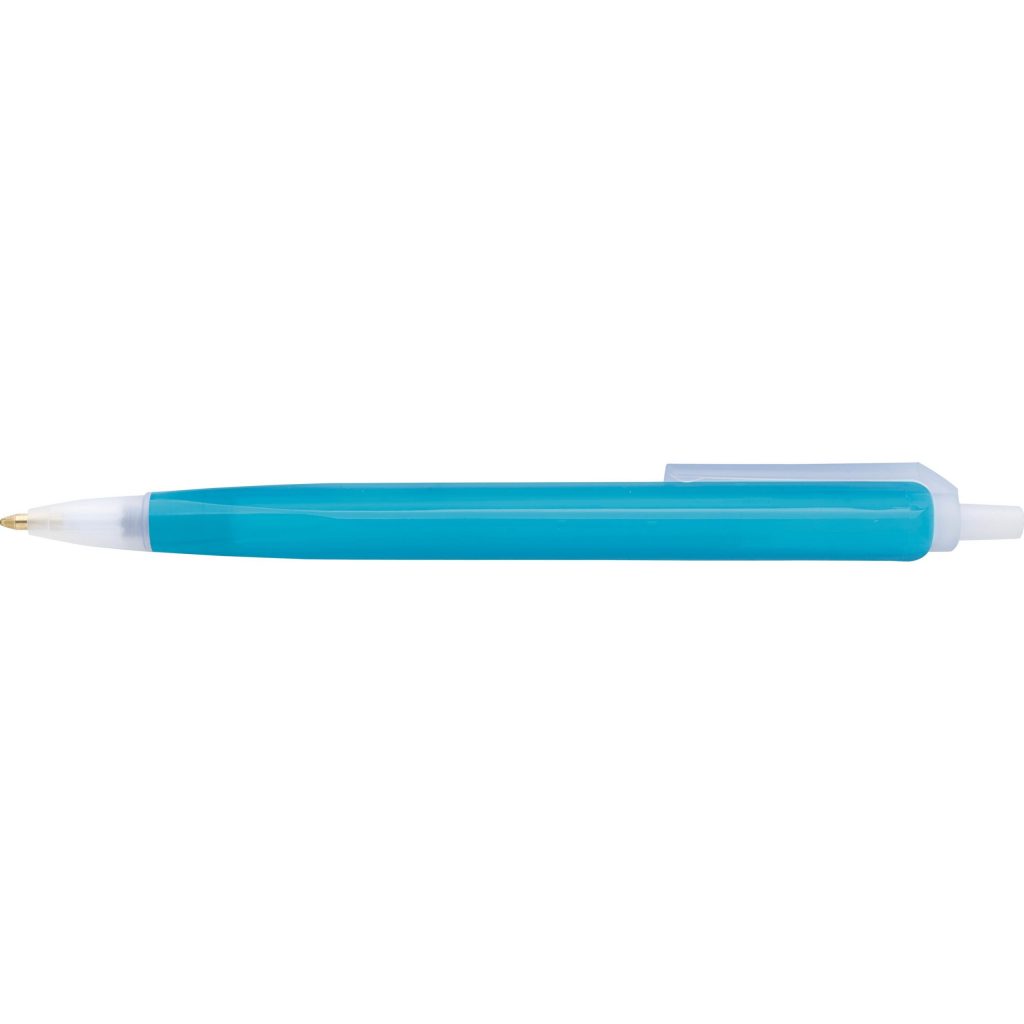 Blue Tri Stic Clear Pen